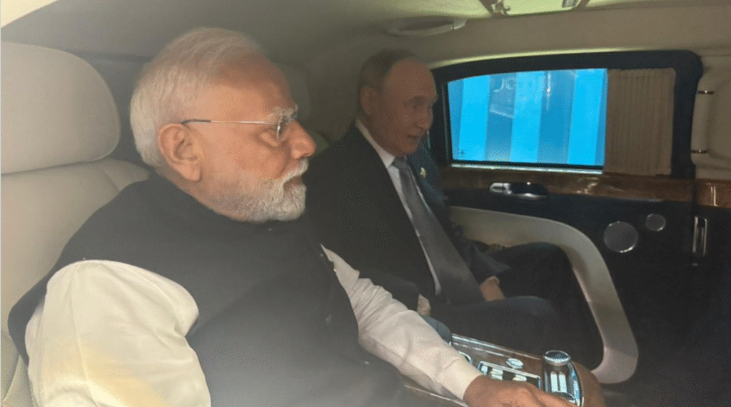 PM Modi Shares India’s Vision for SCO, Travels With Russian President Putin After SCO Submit